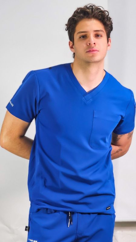 تونیک شلوار پزشکی آبی