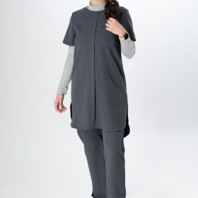 تونیک شلوار طوسی پزشکی