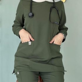 تونیک شلوار پزشکی سبز