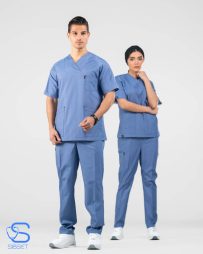 اسکراب شلوار پزشکی مدل یاقوت رنگ فیلی